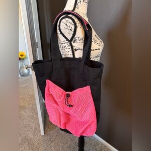 Hot Pink Tote -Made in Japan